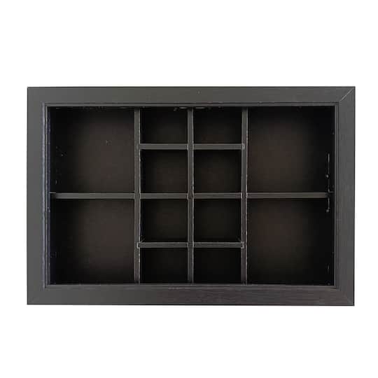 8&#x22; x 12&#x22; Black Collection Display Box by Studio D&#xE9;cor&#xAE;